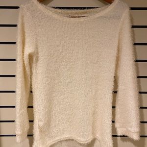 Soft white M sweater